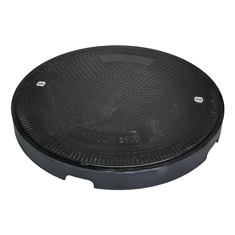 Durable EN 124 C/O 900mm Heavy Duty D400 Waterproof Anti-slip SMC Fiber Manhole Cover with Lightweight Design
