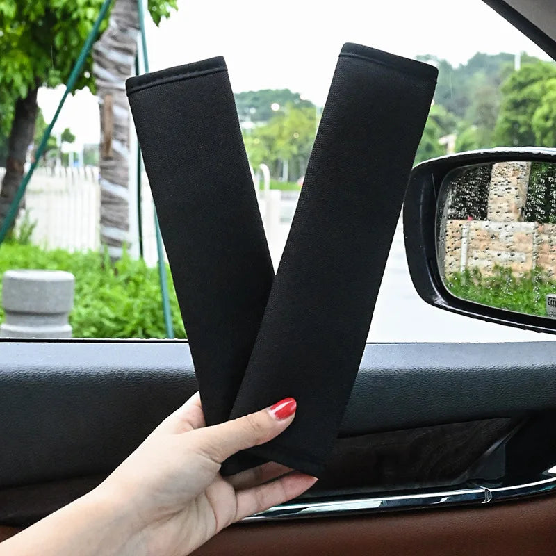 2 pièces housses de ceinture de sécurité accessoires de voiture Accesorios Coche voiture épaulière ceinture de sécurité pour adu