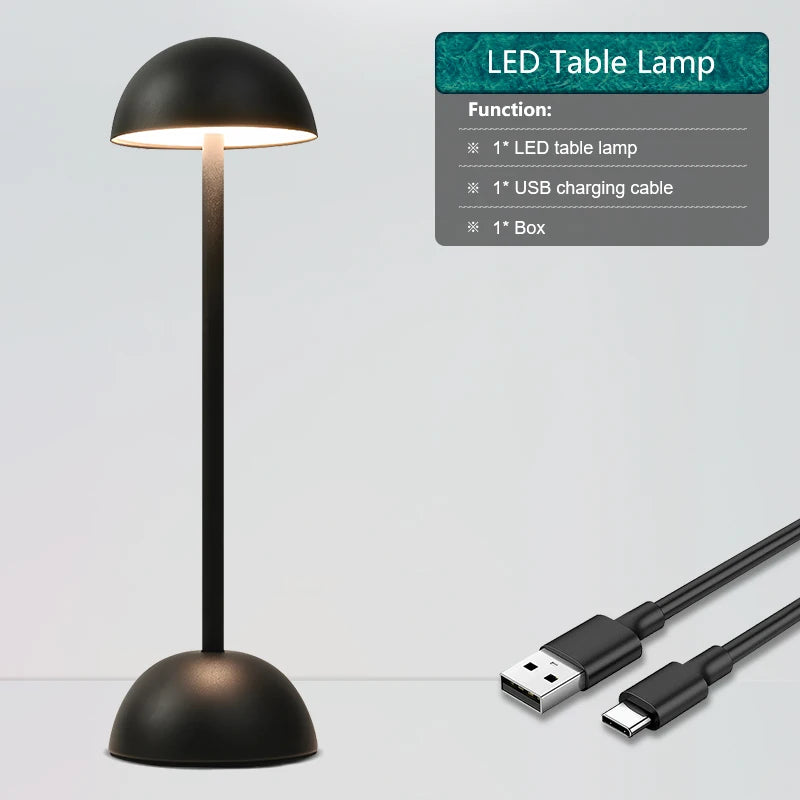 Eye Protection Desk Lamp Designed for Children's Learning and Reading USB Rechargeable Table Lamp Bedside Lamp Gift for Children