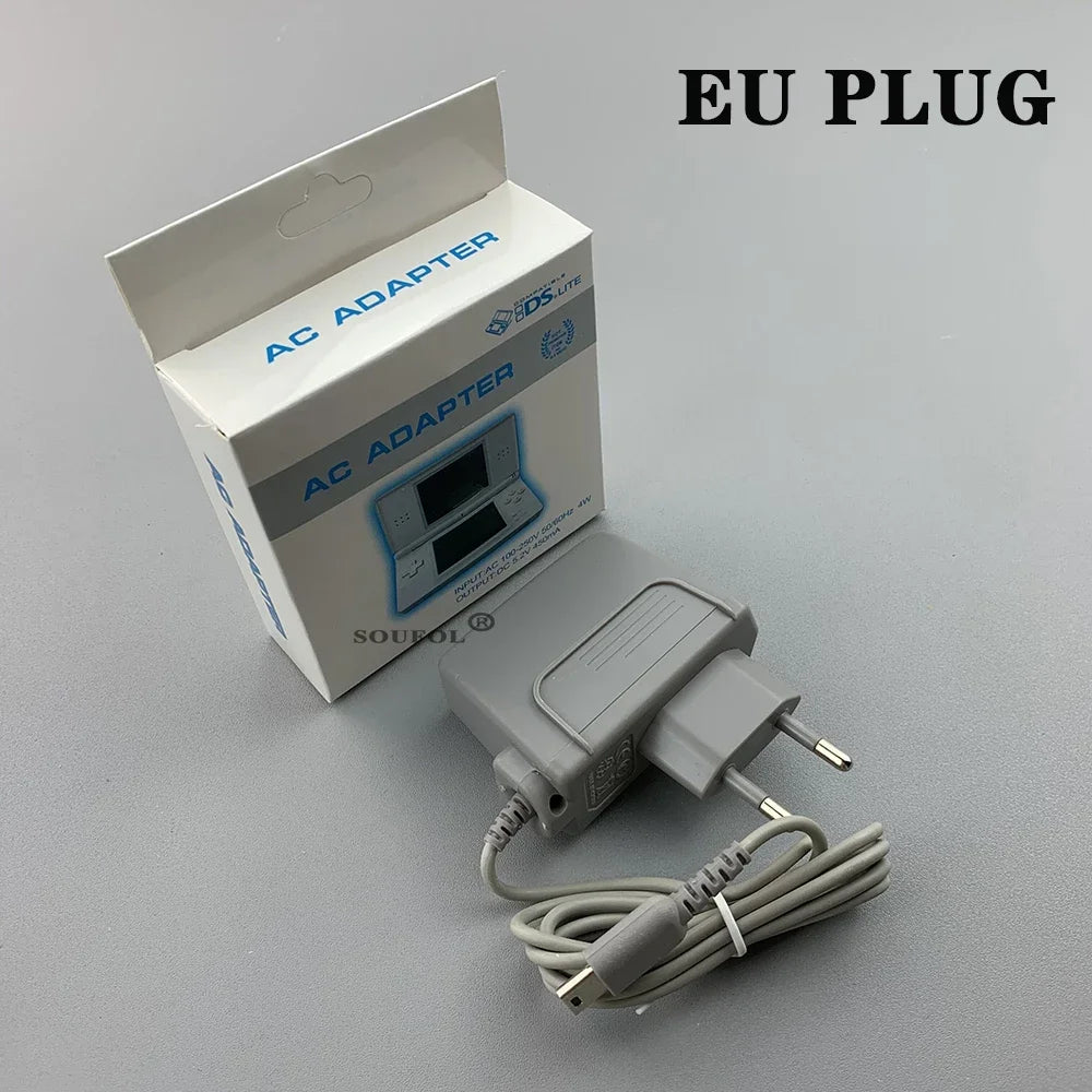 AC 100-240V Travel Wall EU US Plug Charger Adapter Power Supply for NS DSL DS Lite NDSL AC Adaptor Accessoires