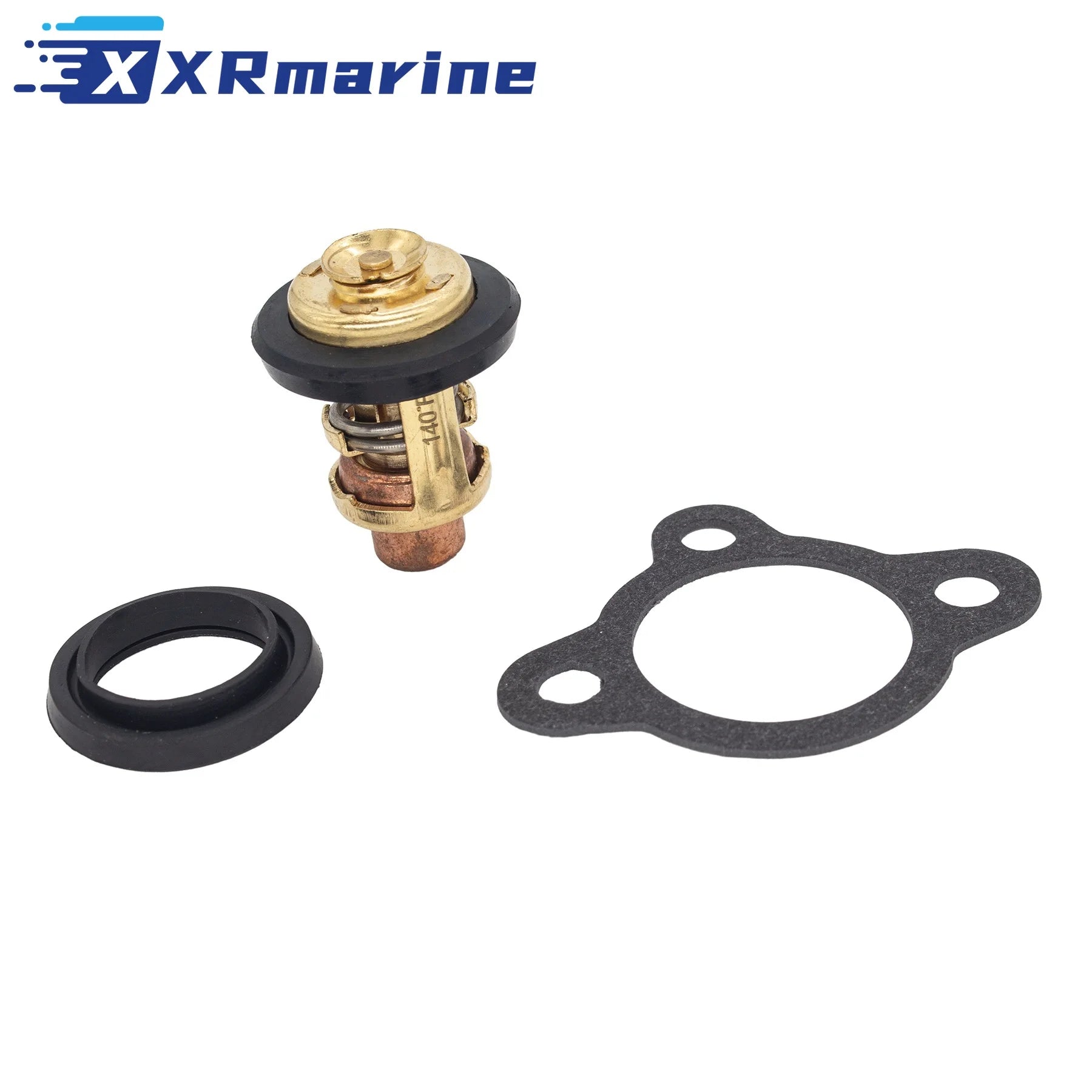 Thermostat Repair Kit For Yamaha Outboard Marine 6G8-12411-00 w/ Gasket 6G8-12414-A0