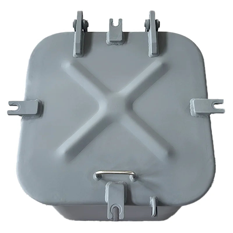 2024 Steel Square Deck Inspection Access Watertight Hatch Cover Marine High Pressure Hatch