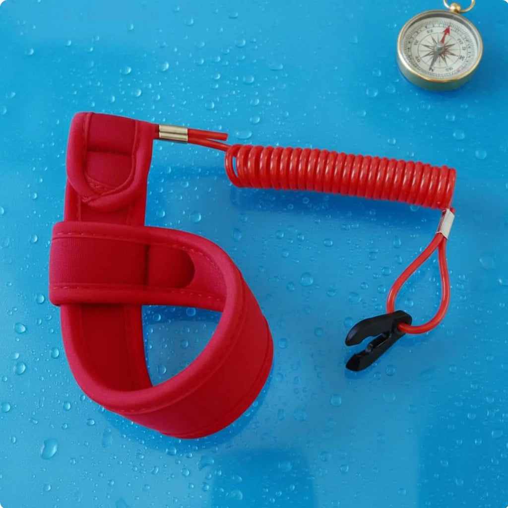 Aquatic Kill Cutoff Lanyard Universal Kill Cutoff Lanyard Engine Stop Tether Long-Lasting Boat Engine Safety Cord Wear-Resistant