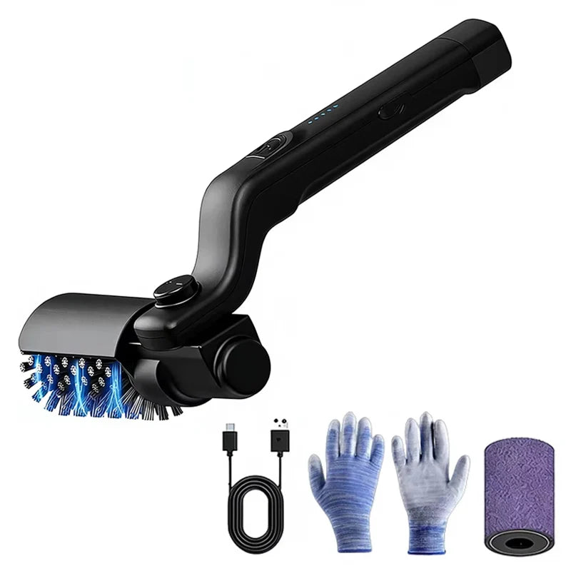 Electric BBQ Cleaner Brush Wireless Stainless Steel Rotary Grill Brush for Outdoor Grill Steam BBQ Cleaning Brush Accessoires