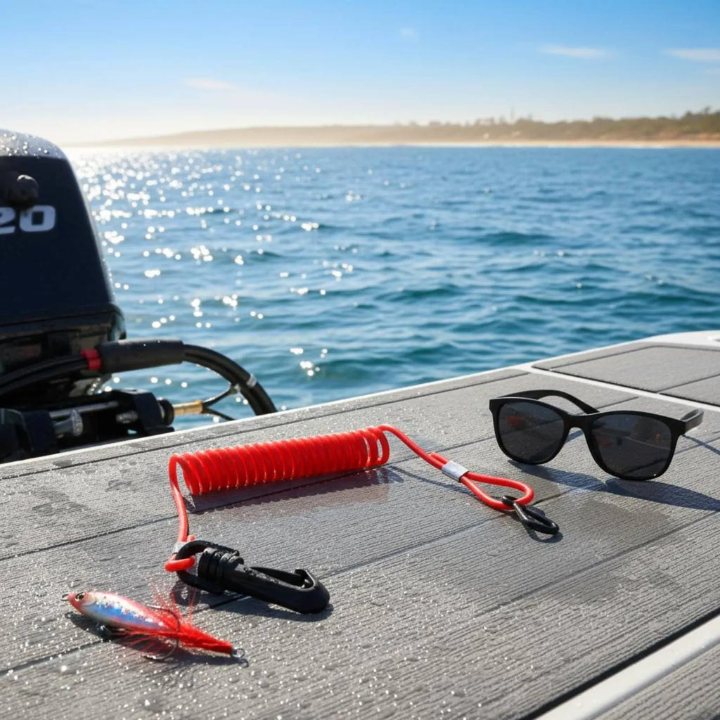 Aquatic Kill Cutoff Lanyard Universal Kill Cutoff Lanyard Engine Stop Tether Long-Lasting Boat Engine Safety Cord Wear-Resistant