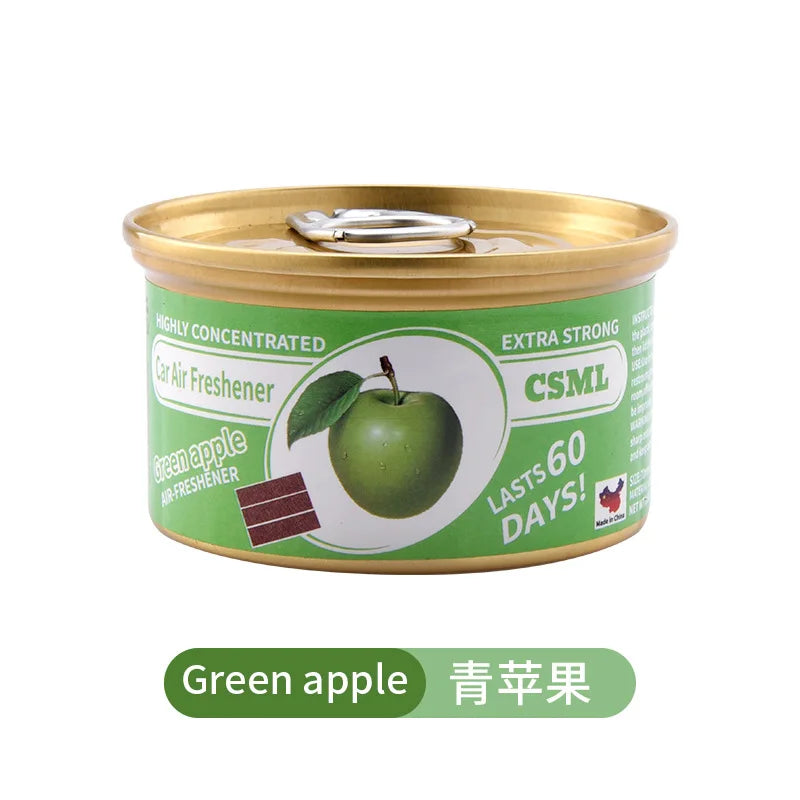 Auto Supplies Canned Wood Blocks Car Air Fresheners Perfume Coffee Flavor Explosion Car Foreign Aromatherapy Deodorant Supplies