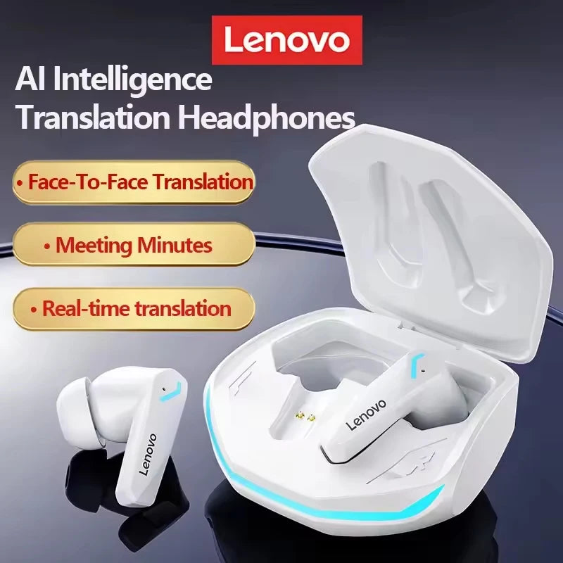 Lenovo Wireless GM2 Pro Bluetooth 5.3 Earphones Gaming Low Latency Dual Mode Music Earbuds Sports In-Ear Headset With Mic Gifts