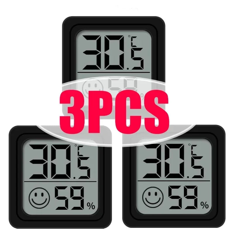 Digital Thermometer Hygrometer Indoor Mini Temperature LCD Electronic Monitor Hygrometer Outdoor Room  Temperature Meter