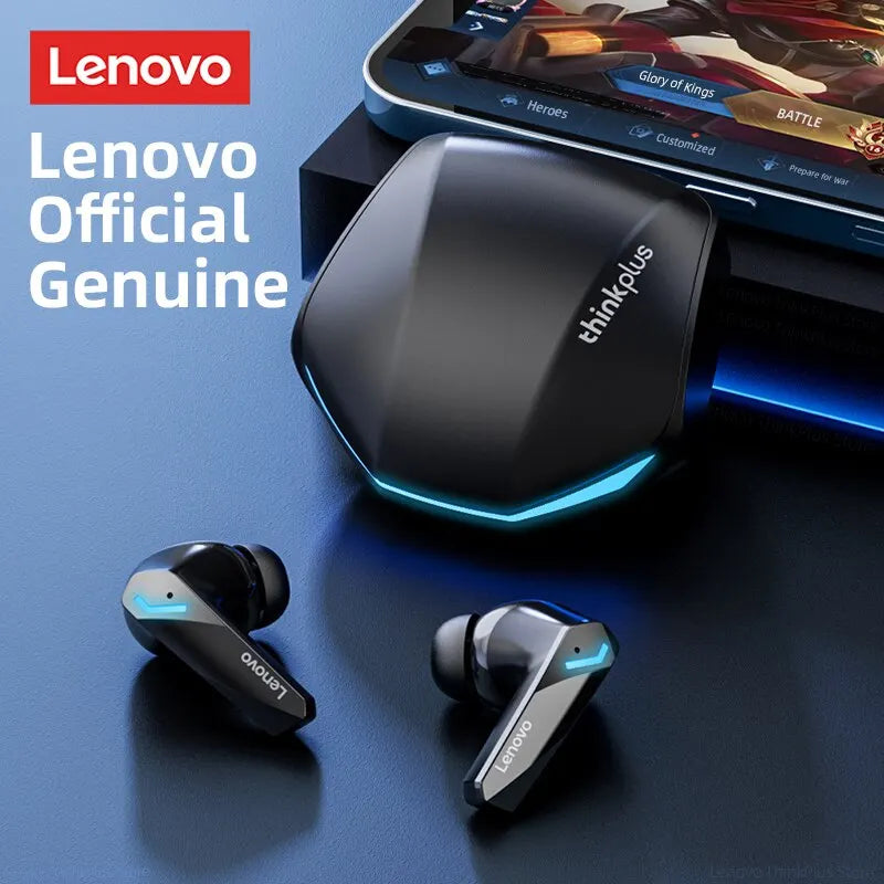 Lenovo Wireless GM2 Pro Bluetooth 5.3 Earphones Gaming Low Latency Dual Mode Music Earbuds Sports In-Ear Headset With Mic Gifts