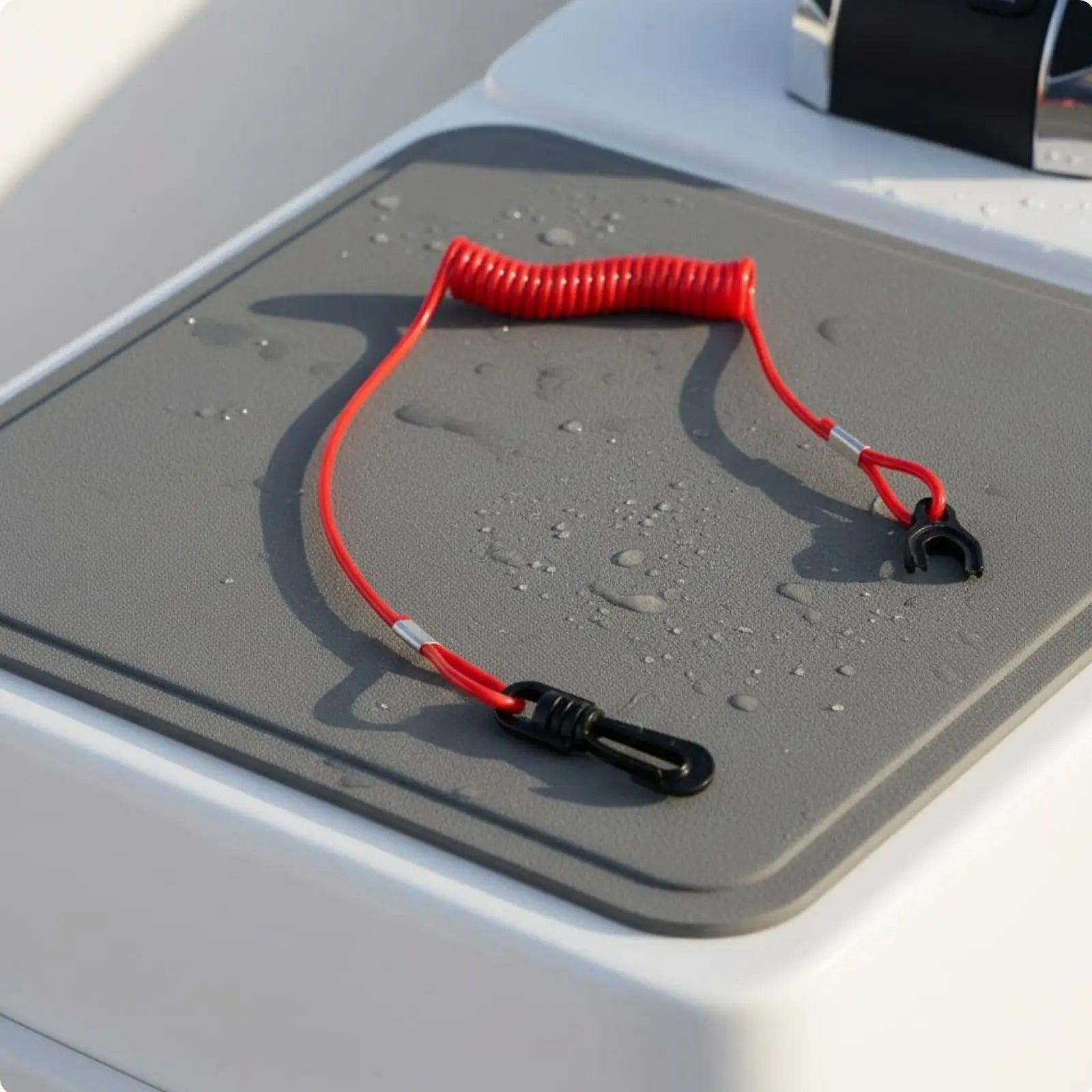 Aquatic Kill Cutoff Lanyard Universal Kill Cutoff Lanyard Engine Stop Tether Long-Lasting Boat Engine Safety Cord Wear-Resistant