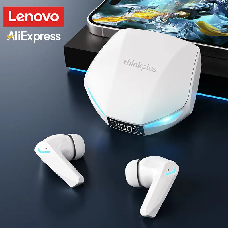 Lenovo Wireless GM2 Pro Bluetooth 5.3 Earphones Gaming Low Latency Dual Mode Music Earbuds Sports In-Ear Headset With Mic Gifts