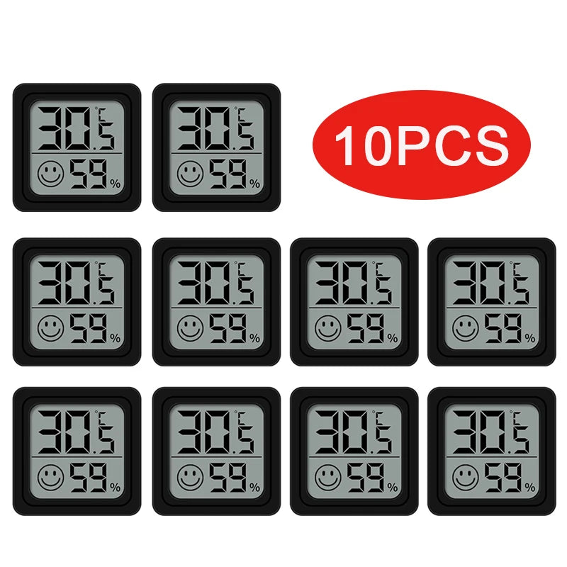 Digital Thermometer Hygrometer Indoor Mini Temperature LCD Electronic Monitor Hygrometer Outdoor Room  Temperature Meter