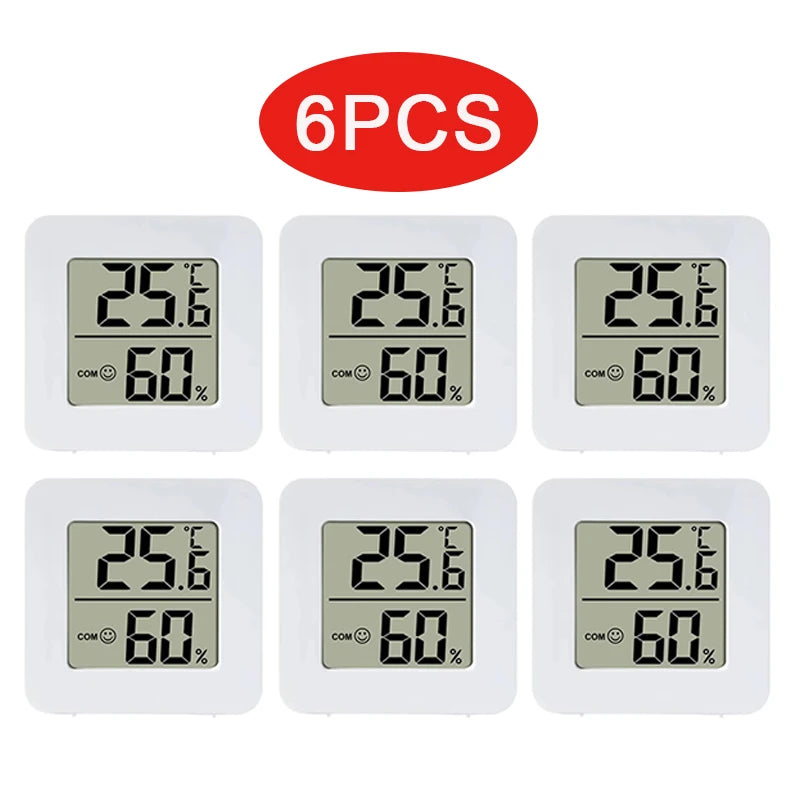 Digital Thermometer Hygrometer Indoor Mini Temperature LCD Electronic Monitor Hygrometer Outdoor Room  Temperature Meter