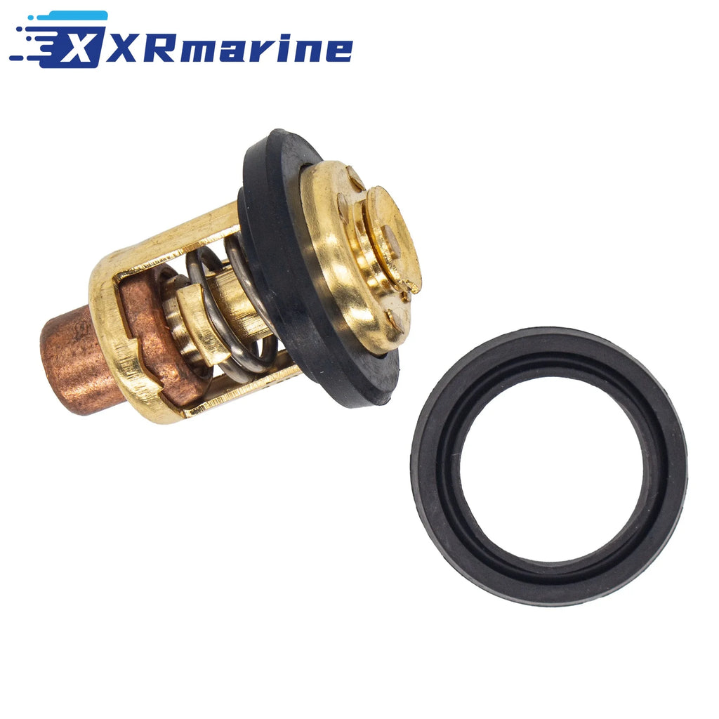 Thermostat Repair Kit For Yamaha Outboard Marine 6G8-12411-00 w/ Gasket 6G8-12414-A0