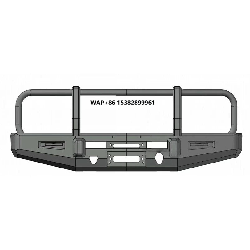 Heavy Duty Steel Front & Rear Bumper Bull Bar Off-Road Compatible New Condition for Pickup Trucks