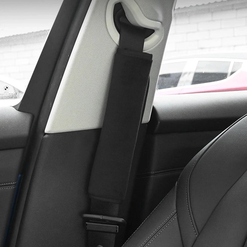 2 pièces housses de ceinture de sécurité accessoires de voiture Accesorios Coche voiture épaulière ceinture de sécurité pour adu