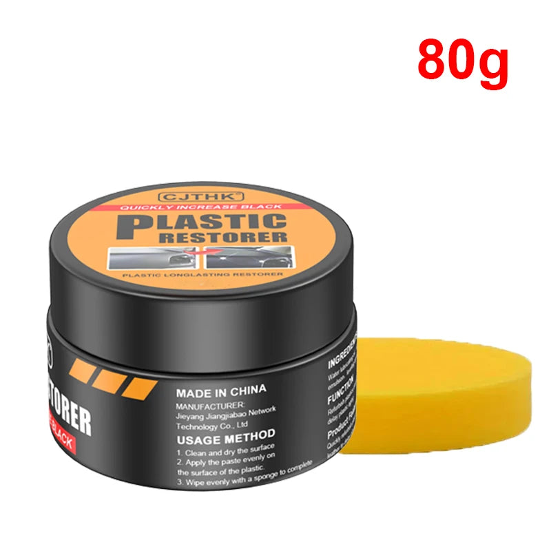 Car Plastic Restorer Back To Black Gloss Car Cleaning Products Plastic Leather Restore Auto Polish And Repair Coating Renovator