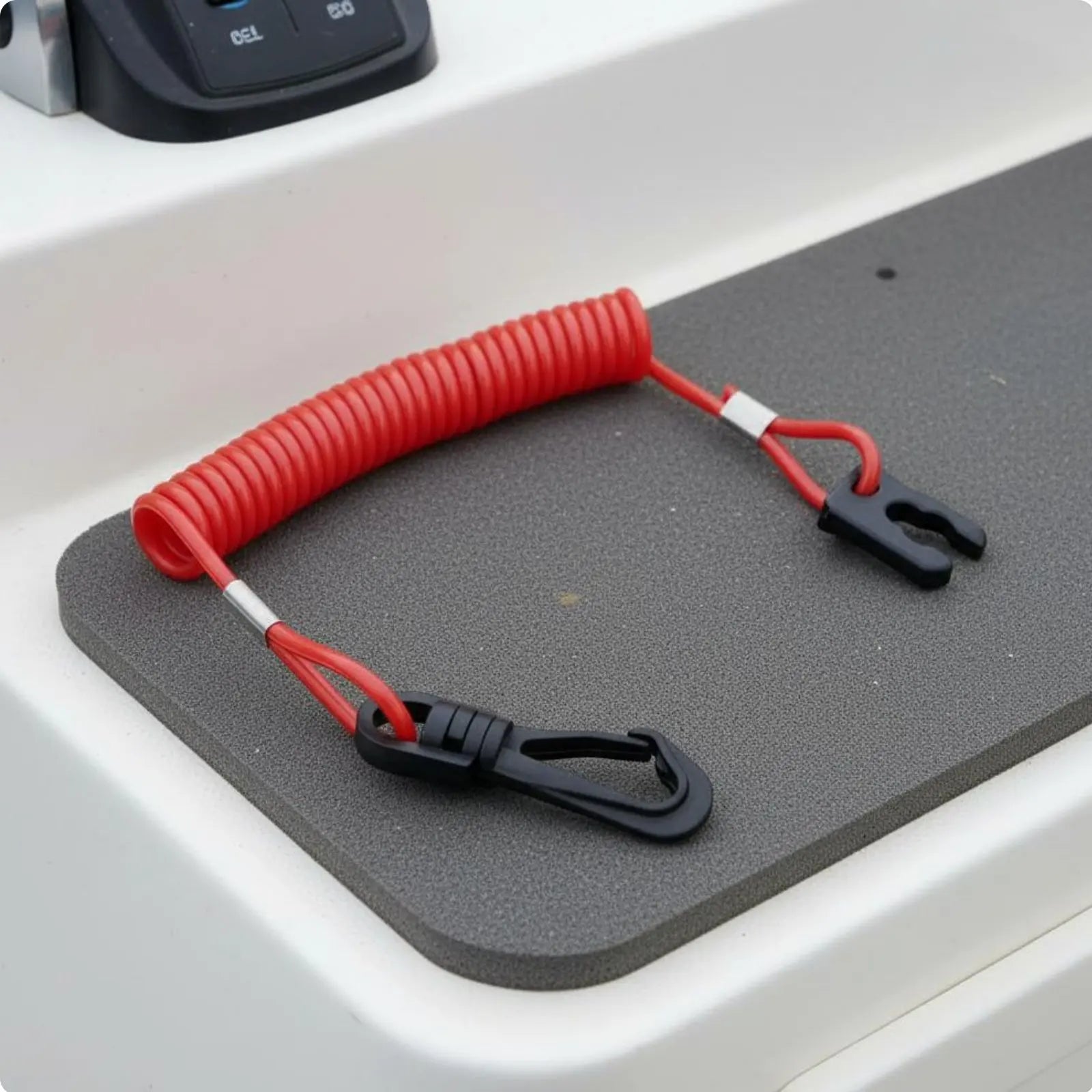 Aquatic Kill Cutoff Lanyard Universal Kill Cutoff Lanyard Engine Stop Tether Long-Lasting Boat Engine Safety Cord Wear-Resistant