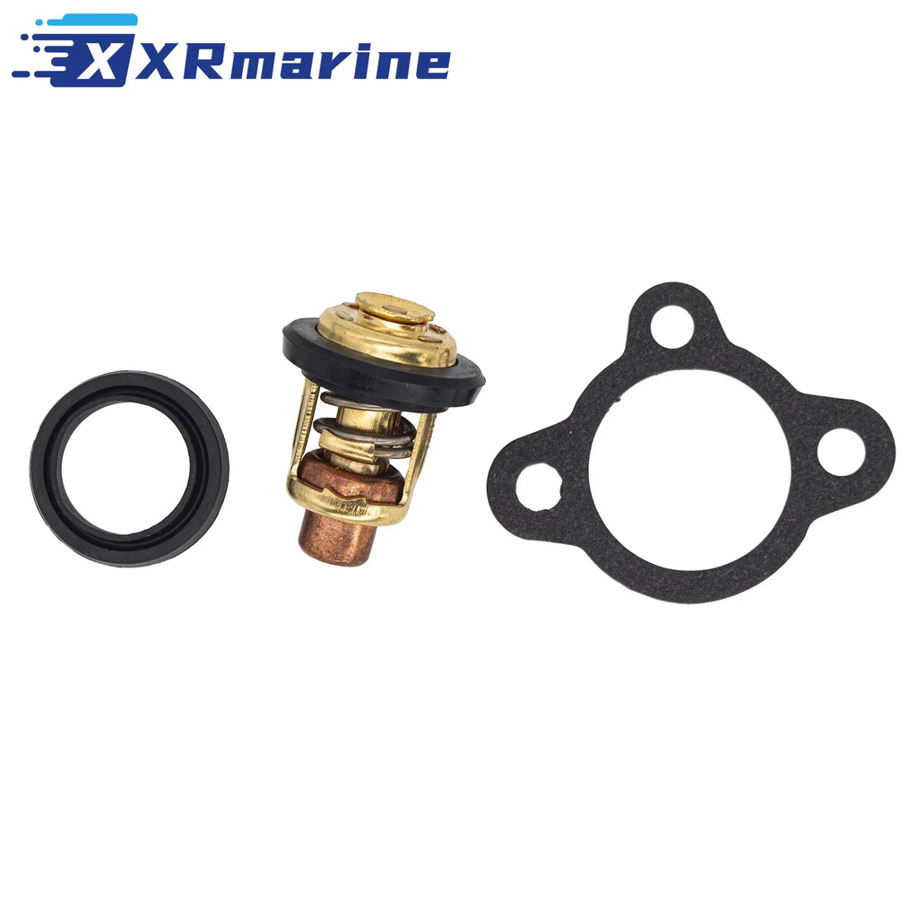 Thermostat Repair Kit For Yamaha Outboard Marine 6G8-12411-00 w/ Gasket 6G8-12414-A0