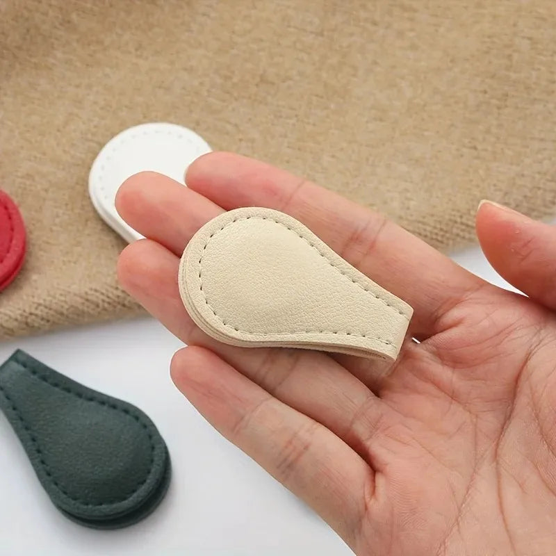 Fixed Magnetic Buckle for Trouser Legs Detachable Nail-free and Seam-free Leather Leg-retracting Buckle Sewing Tools Accessoires