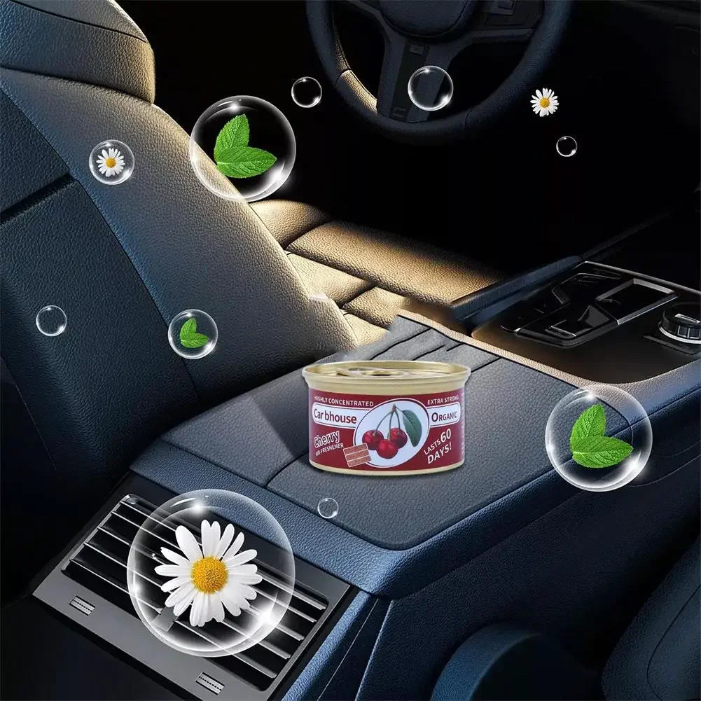 Auto Supplies Canned Wood Blocks Car Air Fresheners Perfume Coffee Flavor Explosion Car Foreign Aromatherapy Deodorant Supplies