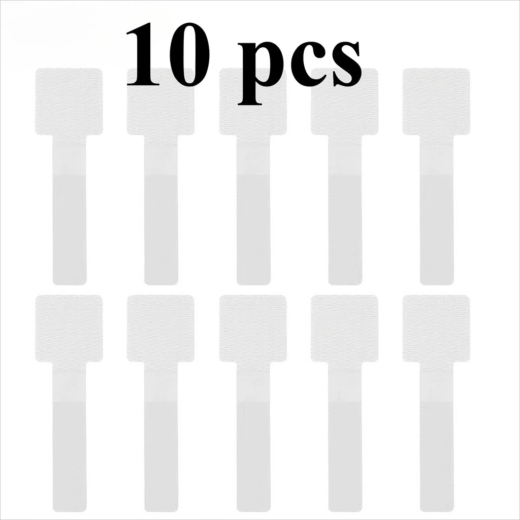 10/20/30 Wire Ties, White/black, Non Damaging To Equipment, Easy To Adjust Self-adhesive Tape, Suitable for Home/office Use