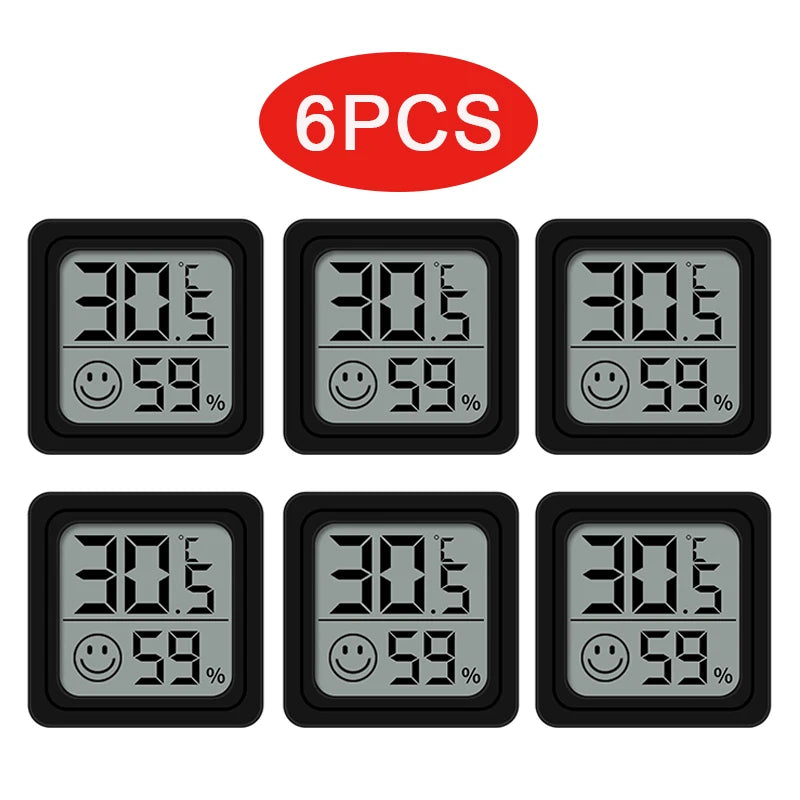 Digital Thermometer Hygrometer Indoor Mini Temperature LCD Electronic Monitor Hygrometer Outdoor Room  Temperature Meter
