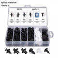 100/50PCS Auto Fastener Clips Kit - Multi-Size Retainers for Car Fender, Bumper, Door & Panel Trim