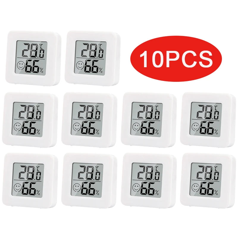 Digital Thermometer Hygrometer Indoor Mini Temperature LCD Electronic Monitor Hygrometer Outdoor Room  Temperature Meter