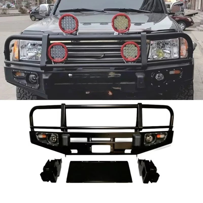 Front Rear Bumper for Land Cruiser Prado LC100 Offroad Accessories Auto Parts Bumper Bull Bar