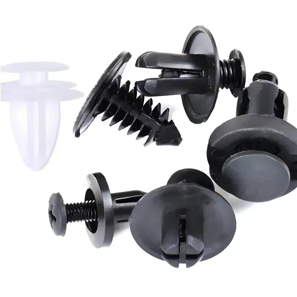 100/50PCS Auto Fastener Clips Kit - Multi-Size Retainers for Car Fender, Bumper, Door & Panel Trim