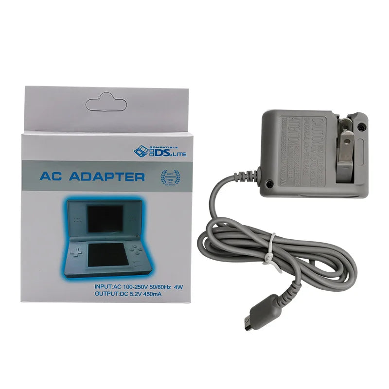 AC100-240V Charger Travel Wall EU US Plug Charger Adapter Power Supply for NDS DSL DS Lite NDSL AC Adaptor Accessoires