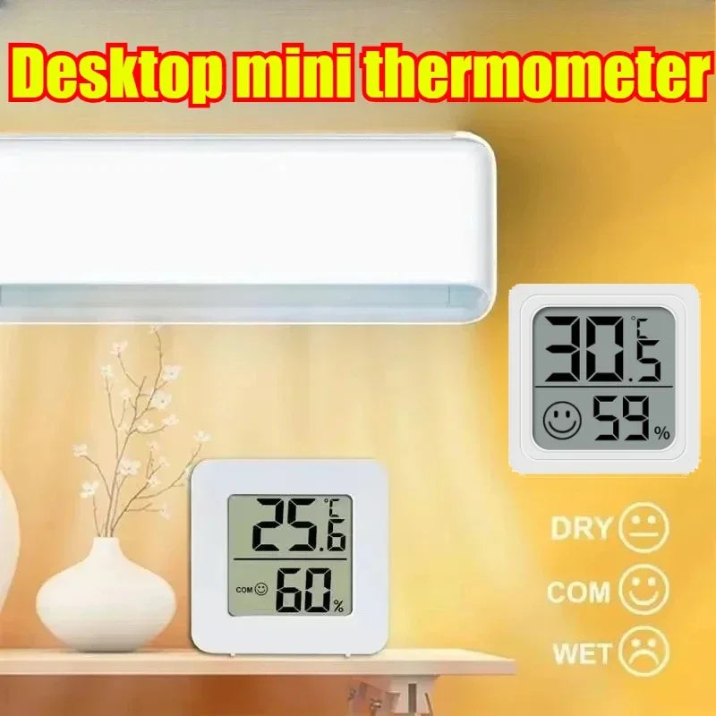 Digital Thermometer Hygrometer Indoor Mini Temperature LCD Electronic Monitor Hygrometer Outdoor Room  Temperature Meter