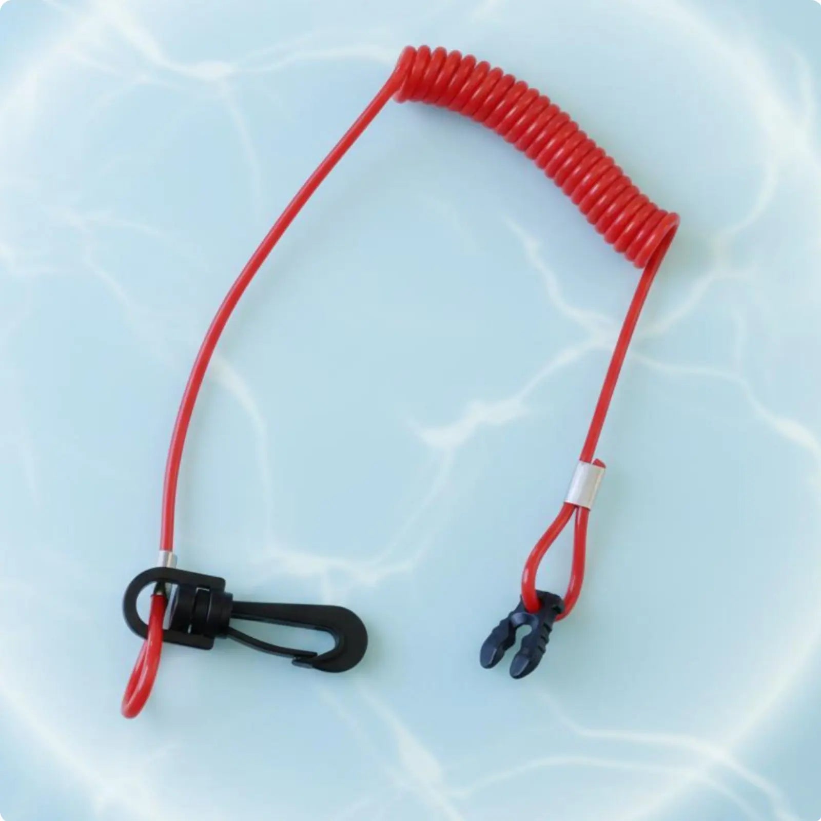 Aquatic Kill Cutoff Lanyard Universal Kill Cutoff Lanyard Engine Stop Tether Long-Lasting Boat Engine Safety Cord Wear-Resistant