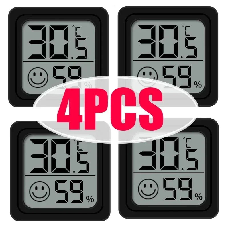 Digital Thermometer Hygrometer Indoor Mini Temperature LCD Electronic Monitor Hygrometer Outdoor Room  Temperature Meter