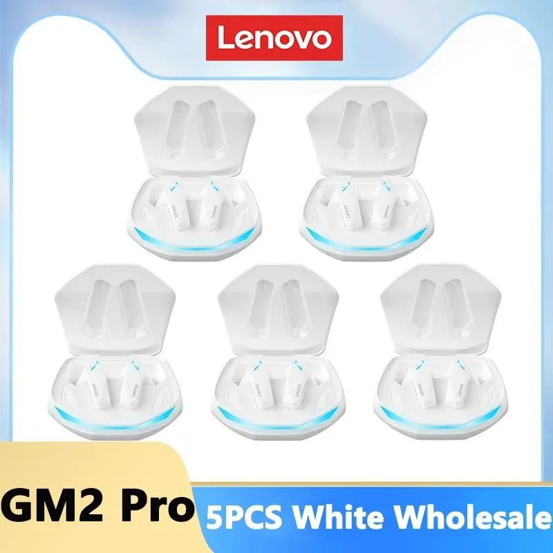 Lenovo Wireless GM2 Pro Bluetooth 5.3 Earphones Gaming Low Latency Dual Mode Music Earbuds Sports In-Ear Headset With Mic Gifts