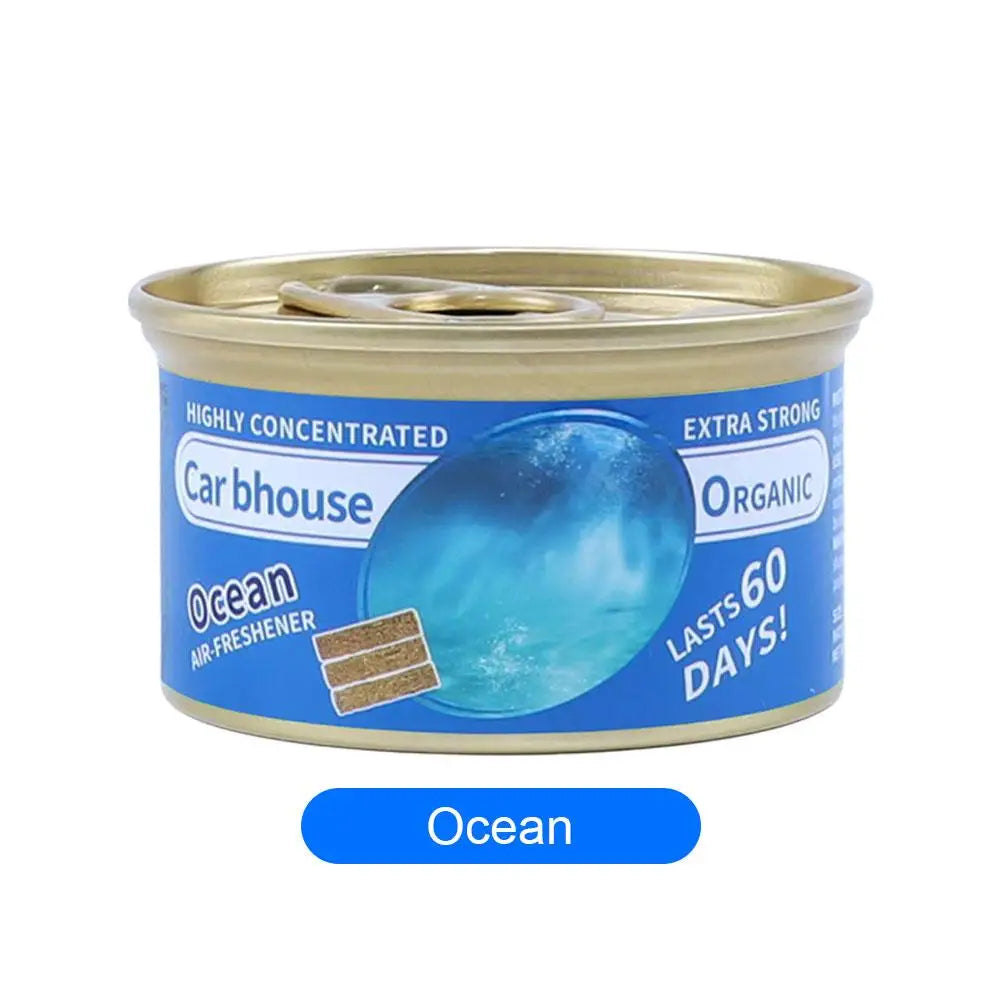 Auto Supplies Canned Wood Blocks Car Air Fresheners Perfume Coffee Flavor Explosion Car Foreign Aromatherapy Deodorant Supplies