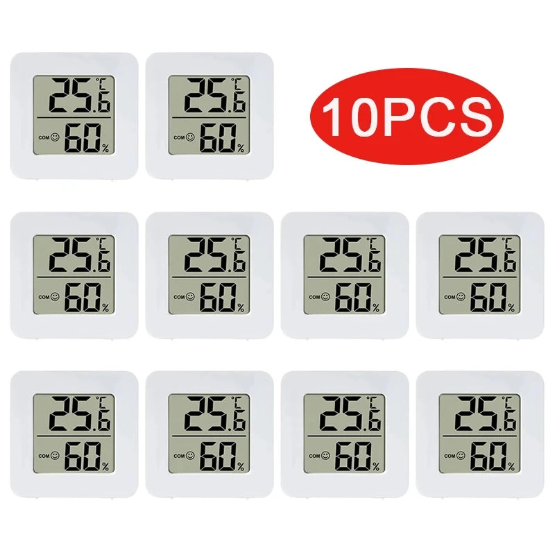 Digital Thermometer Hygrometer Indoor Mini Temperature LCD Electronic Monitor Hygrometer Outdoor Room  Temperature Meter