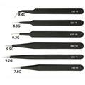 Anti Static for Watch Jewelry Mobile Phone Electronics Tweezers Set Precision Industrial Repair Tweezers 6Pcs/Set