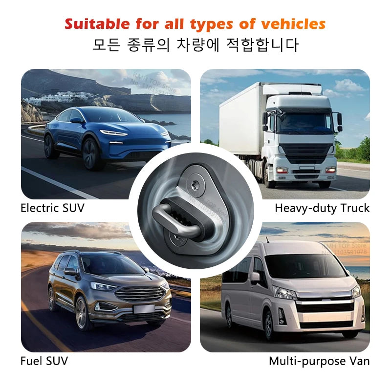 Car Door Shock Absorber Universal Car Door Buckle Soundproof Deadener Damper Cushion Anti-Vibration Buffer Pad for Most Cars