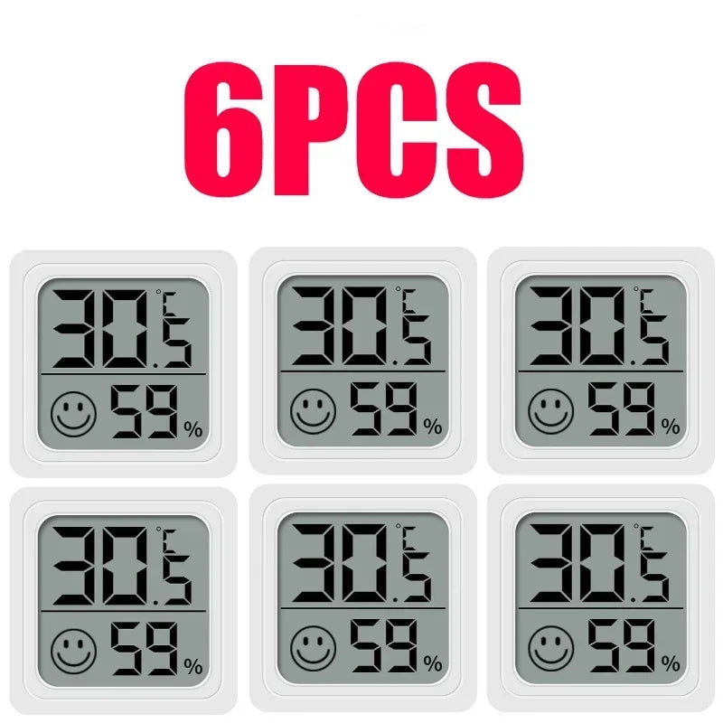 Digital Thermometer Hygrometer Indoor Mini Temperature LCD Electronic Monitor Hygrometer Outdoor Room  Temperature Meter
