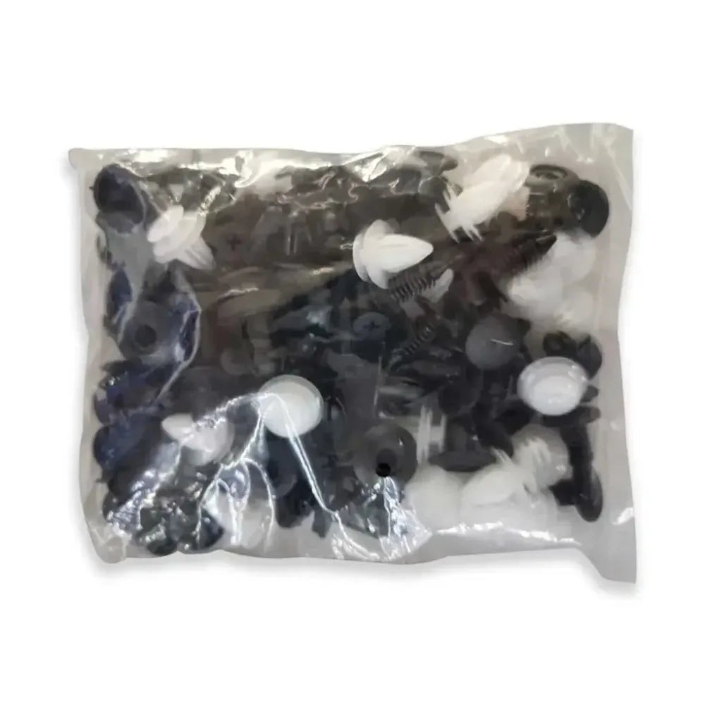 100/50PCS Auto Fastener Clips Kit - Multi-Size Retainers for Car Fender, Bumper, Door & Panel Trim