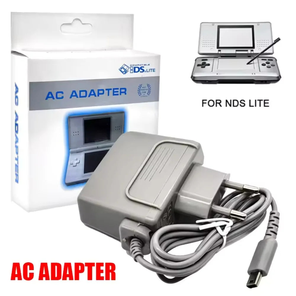 AC100-240V Charger Travel Wall EU US Plug Charger Adapter Power Supply for NDS DSL DS Lite NDSL AC Adaptor Accessoires