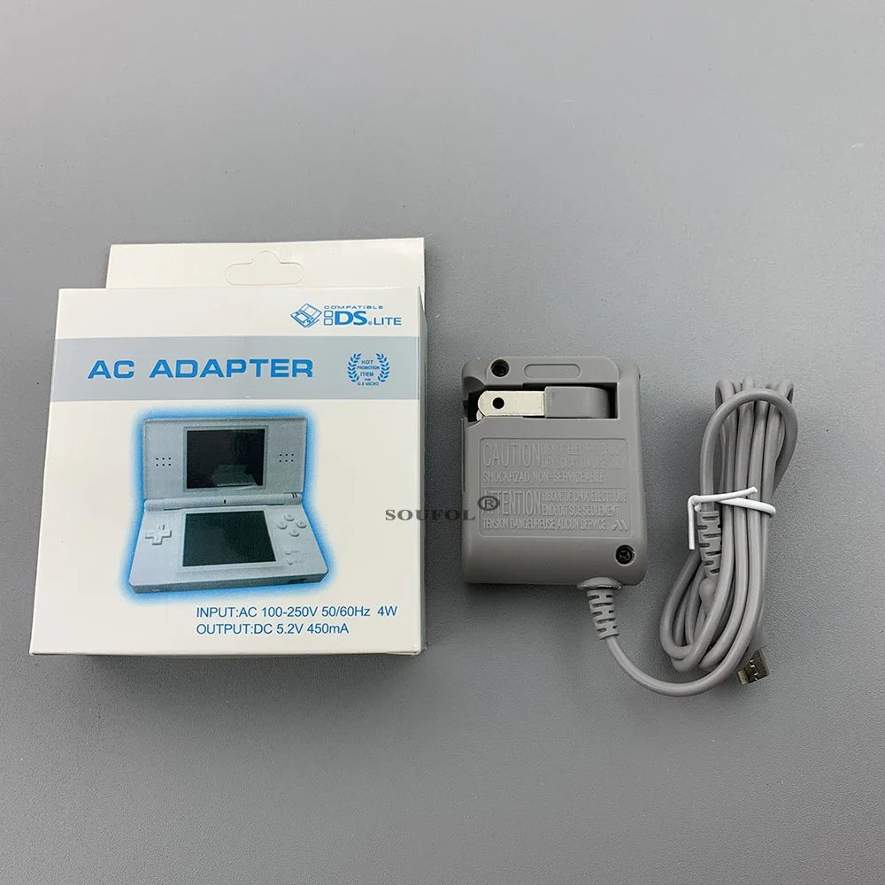 AC 100-240V Travel Wall EU US Plug Charger Adapter Power Supply for NS DSL DS Lite NDSL AC Adaptor Accessoires