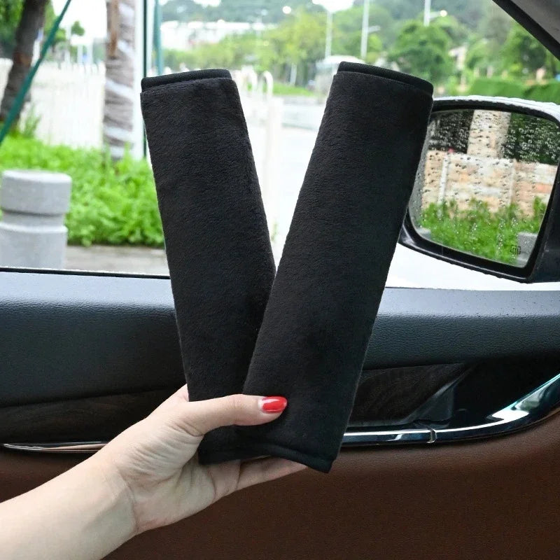 2 pièces housses de ceinture de sécurité accessoires de voiture Accesorios Coche voiture épaulière ceinture de sécurité pour adu