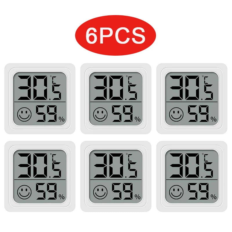 Digital Thermometer Hygrometer Indoor Mini Temperature LCD Electronic Monitor Hygrometer Outdoor Room  Temperature Meter