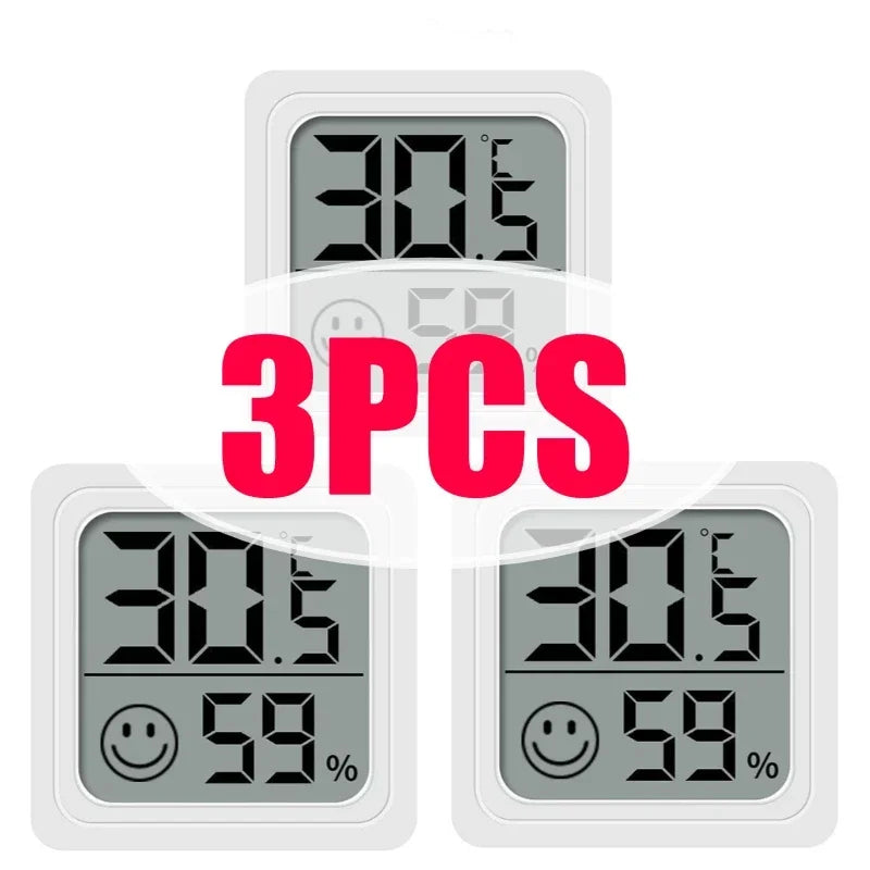 Digital Thermometer Hygrometer Indoor Mini Temperature LCD Electronic Monitor Hygrometer Outdoor Room  Temperature Meter