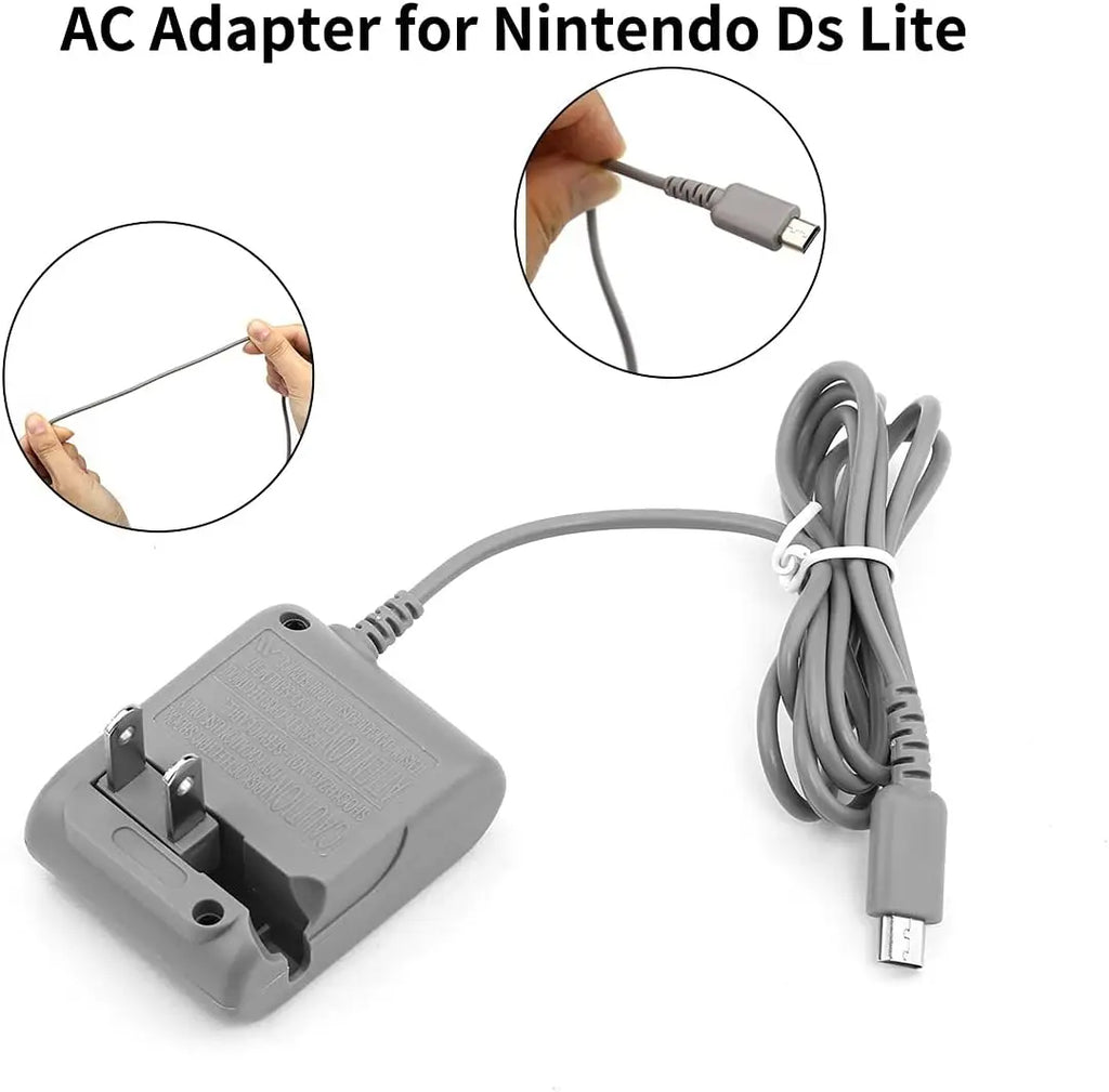 AC100-240V Charger Travel Wall EU US Plug Charger Adapter Power Supply for NDS DSL DS Lite NDSL AC Adaptor Accessoires