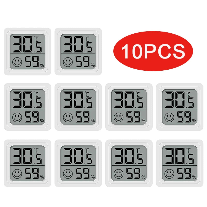 Digital Thermometer Hygrometer Indoor Mini Temperature LCD Electronic Monitor Hygrometer Outdoor Room  Temperature Meter