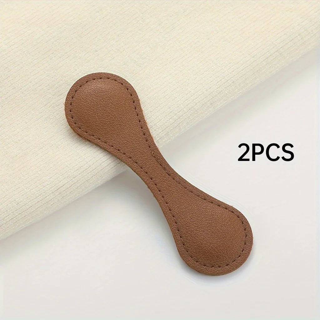 Fixed Magnetic Buckle for Trouser Legs Detachable Nail-free and Seam-free Leather Leg-retracting Buckle Sewing Tools Accessoires
